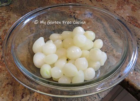 Peas and Pearl Onions – My Gluten Free Cucina
