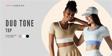 Ivory DuoTone Top – CAVA Athleisure Pvt Ltd