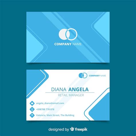 Carte de visite | Vecteur Gratuite