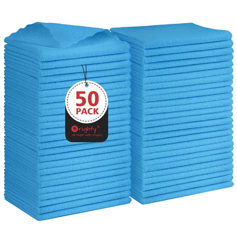 Amazon.com: Orighty Shop Towels, 50 Pack Shop Rags Reusable, Microfiber ...