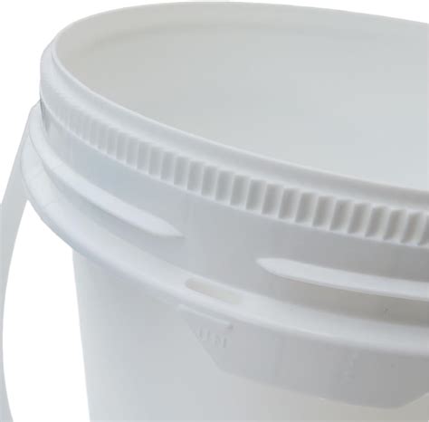 1 Gallon Bucket Pail with Lid PolyEthylene Plastic India | Ubuy