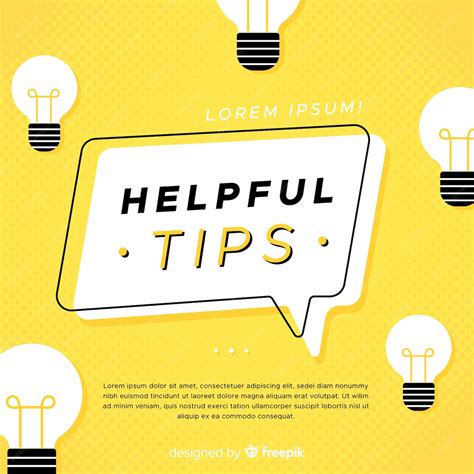 Helpful Tips Graphic 的图像结果