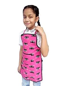 Buy Switchon Kids Cotton Apron for Painting Cooking and Crafting Online ...