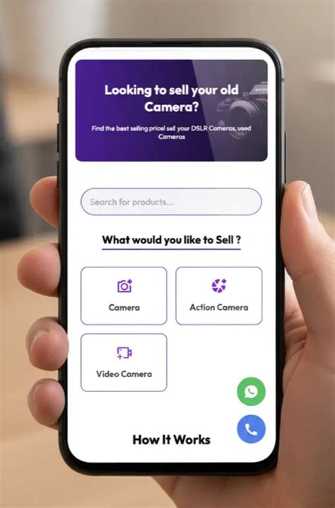 CameraKart-Sell Old, Used Camera Online & Get instent Cash.
