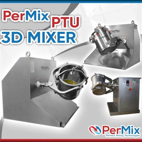PerMix 3D Mixers – High-Performance Powder Mixers For Lab/R&D ...