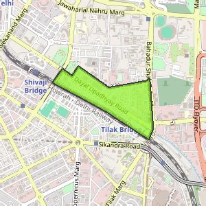Mata Sundari Railway Colony, Mandi House, Delhi - Map, Pin Code ...