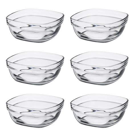 Buy Duralex LYS Carre Clear Bowl 11 cm 1 Pcs - 300 ML, Transparent ...