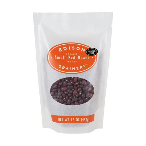 Small Red Beans - Organic - Gluten Free – Edison Grainery