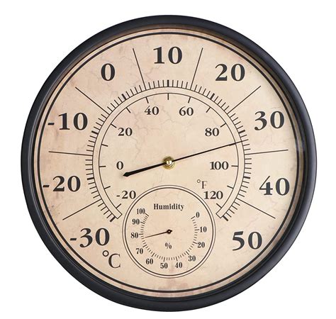 Outdoor Thermometer-Thermometer for Outside Temperature - Large Wall ...