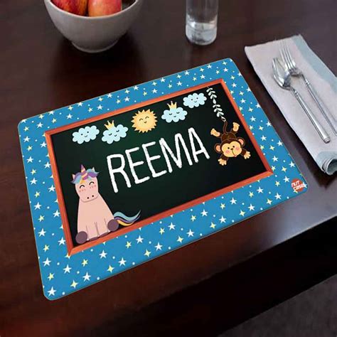 Customized Return Gifts for Birthday Table Mat Kids – Nutcase