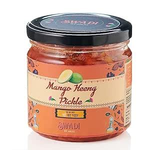 "Swadi By Anju" Heeng Mango Pickle (500gm) | Rajasthani Traditional ...