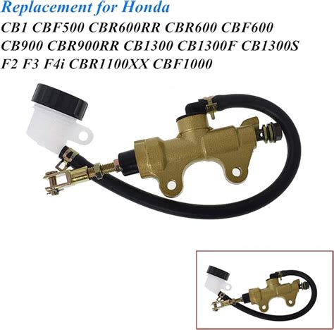 CBR600RR Brake Replacement Waltyotur Motorcycle Rear Brake Master ...