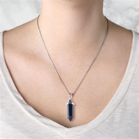 EMF Protection Pendant Necklace - Anti-Radiation - Programmed with 30 ...