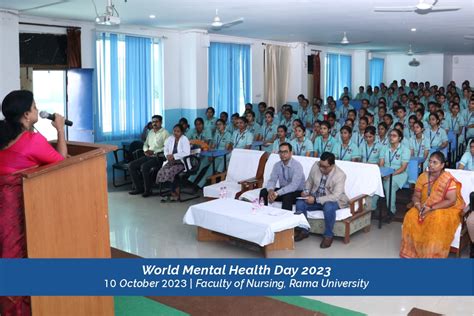 Rama University's Faculty of Nursing Commemorates World Mental Health ...