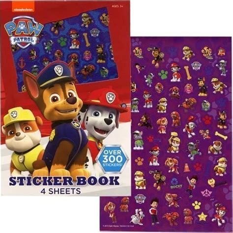 Paw Patrol Sticker Sheets at Jean Caldwell blog