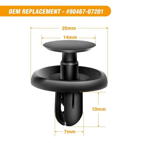 GOOACC GRC-32 100 Pcs 100pcs Type Retainer for Lexus India | Ubuy