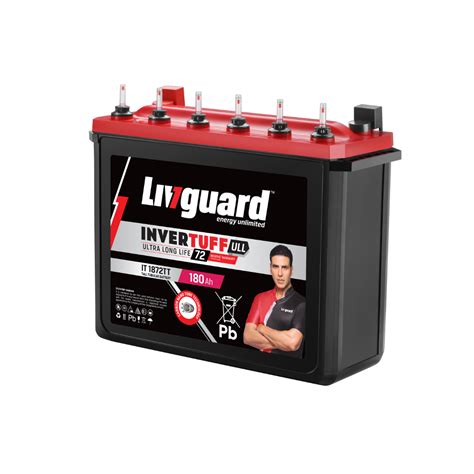 Livguard INVERTUFF IT1872TT Inverter Battery 180 Ah