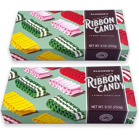 Buy Hammond’s Candies – Hand Spun Ribbon Candy - 5 Flavor Variety Pack ...