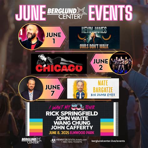 Berglund Center - 🎉 JUNE IS HERE! 🎉 Summer's heating up... | Facebook