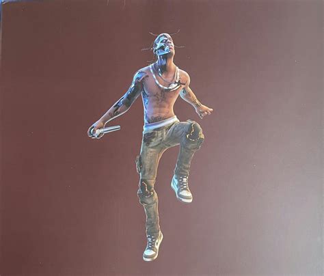 Travis Scott Travis Scott Cactus Jack Fortnite 12" Action Figure Duo ...