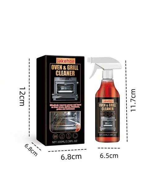 Oven & Grill Foam Cleaner - Specialized Degreaser & Deodorizer For Oven ...