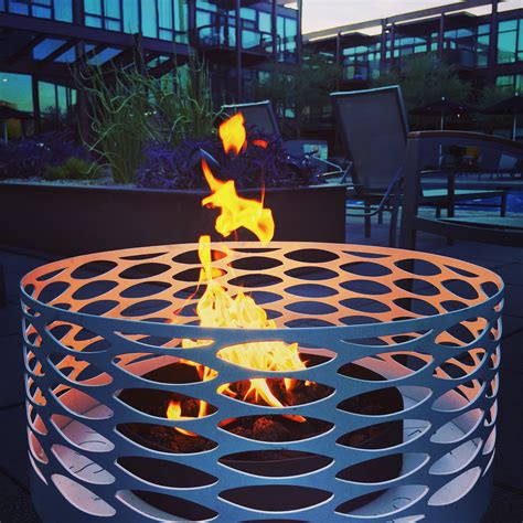 Natural Gas Outdoor Fireplace — Modfire