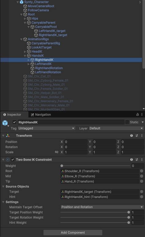 Unity Animation Rigging Ik 的图像结果