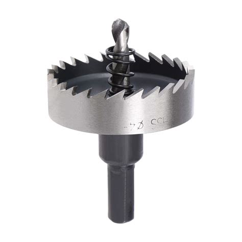 uxcell 48mm HSS Drill Bit Hole Saw for Stainless Steel Metal Alloy Wood ...