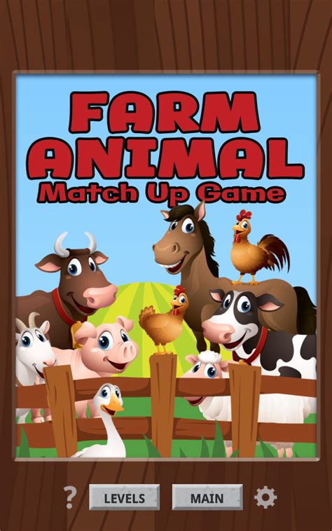 Farm Animal Match Up Game - App on Amazon Appstore