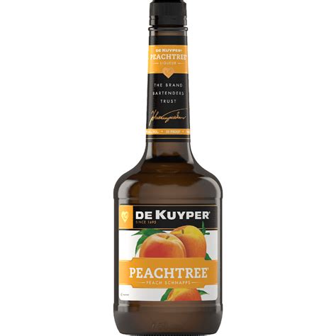 Dekuyper Peachtree Schnapps, 750 ml Bottle, ABV 15.00% - Walmart.com