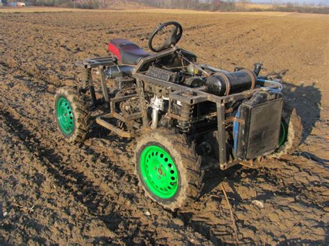 Image result for Homemade Mini Compact Tractor