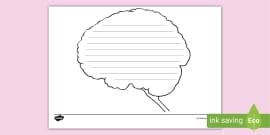 Raspberry Writing Template (teacher made) - Twinkl