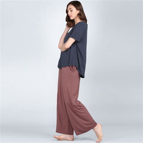 Buy NeceSera -Rose Taupe Lounge Pant - Brown Online