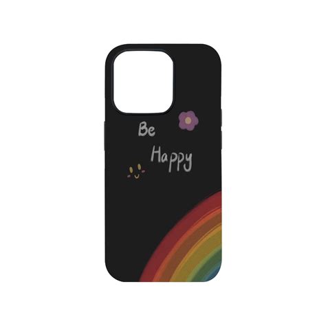 Be Happy Rainbow Case – Sleek Cases | Anti Yellow Cases At 199