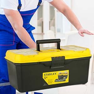 STANLEY 1-71-949 16'' Heavy Duty Plastic Organized Maestro Tool Box ...