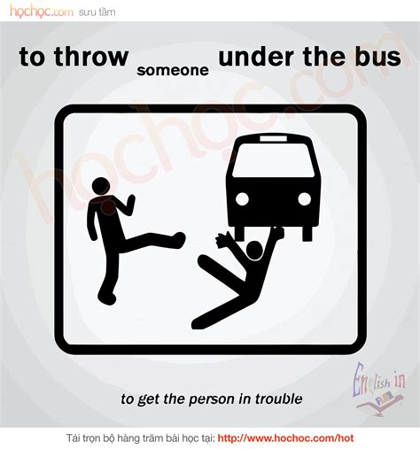 Throw Someone Under The Bus at Amy Jonsson blog