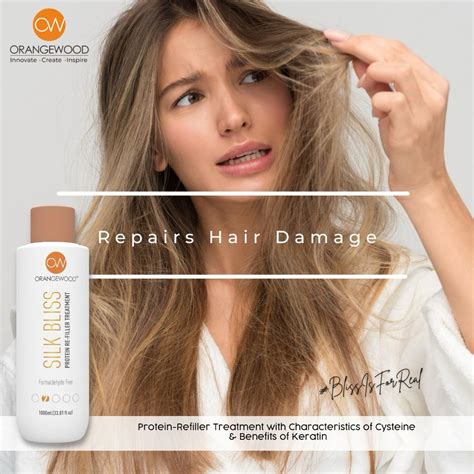 Orangewood Silk Bliss Protein Refiller Treatment 1000ml pack
