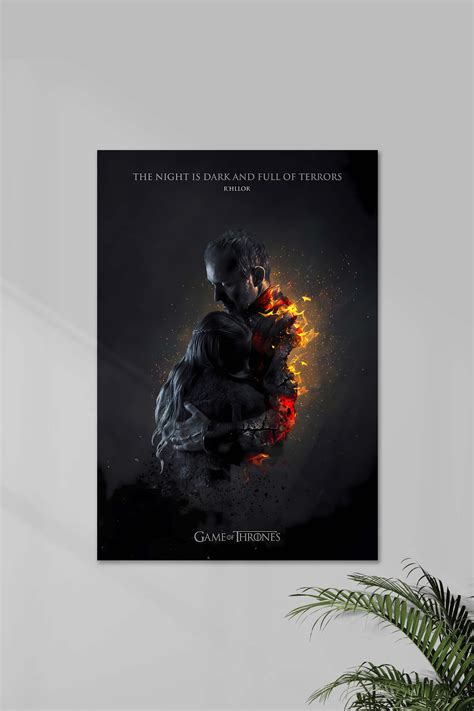 R'HLLOR Sayings | GOT | Series Poster – Posterized