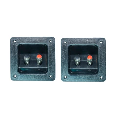 Ovicart Square 85mm Speaker Terminal Box DIY Sub woofer Box Bass Tubes ...