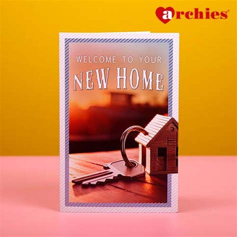 Welcome New Beginnings with Archies New Home Card