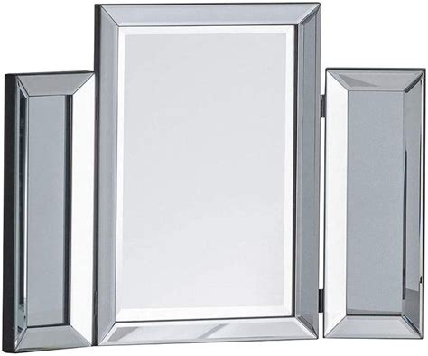 Soprano Rectangular Folding Dressing Mirror — Trafalgar Furniture