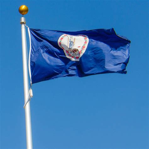 Historical Virginia Flags Virginia Flag Roundel Tee Civil Standard