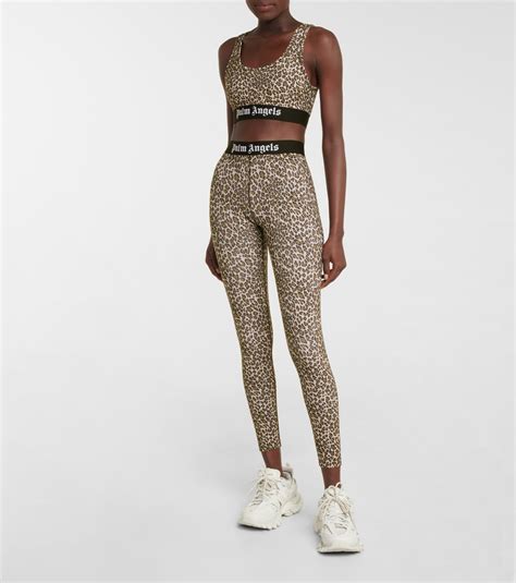 Palm Angels - Leopard-print leggings Palm Angels