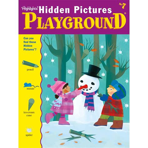 Buy Hidden Pictures Playground No.7 Book Online at Low Prices in India ...