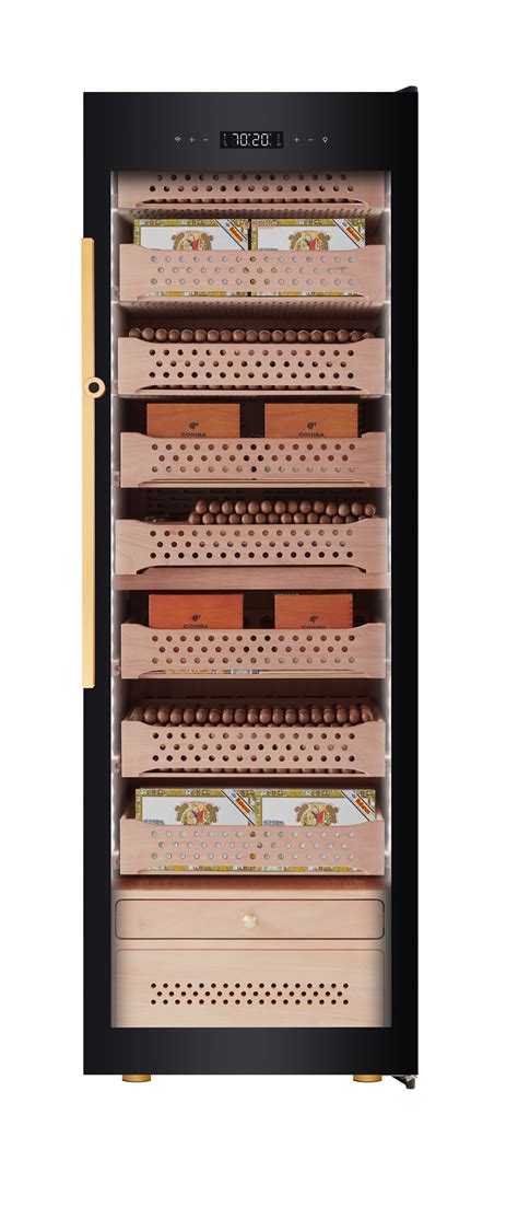 Afidano 2200 Count Cigar Humidor Electric, Temperature And Humidity ...