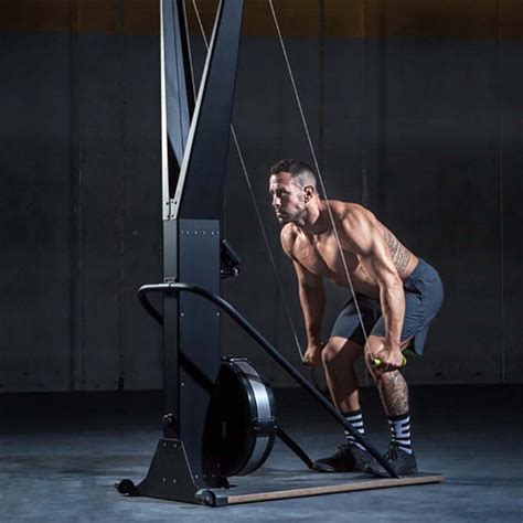 SR-99 SKI Air Rowing Exercise Machine with Floor Stand