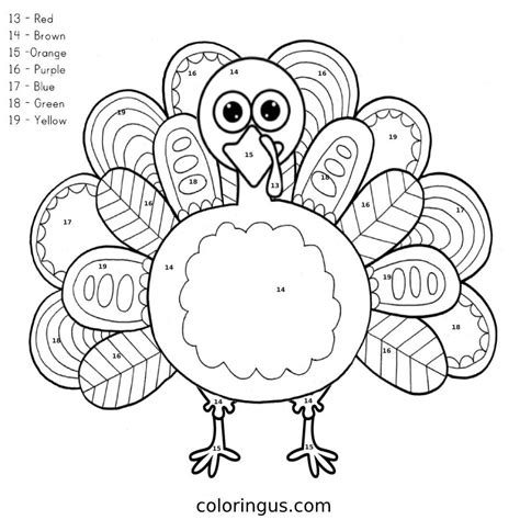 Thanksgiving Coloring Pages (Free Printable PDF)