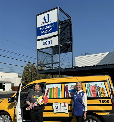 Assistance League of Austin Donates New Book Van, Alvan, to Support ...