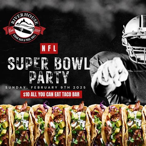 ? Super Bowl Party @ Riverhouse Cigar Bar & Pool Hall ?, 527 Piere St ...
