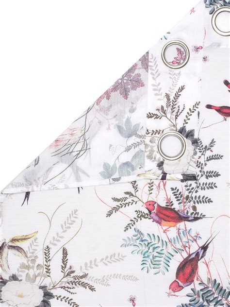 Ava 7ft. Set of 2 Printed Sheer Curtains